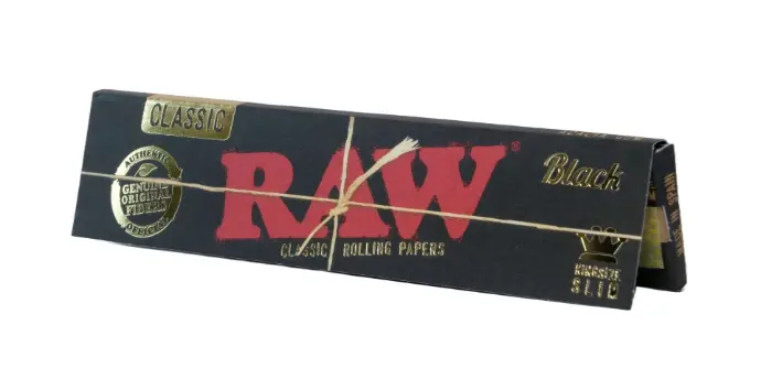 RAW Black Papers King Size Slim