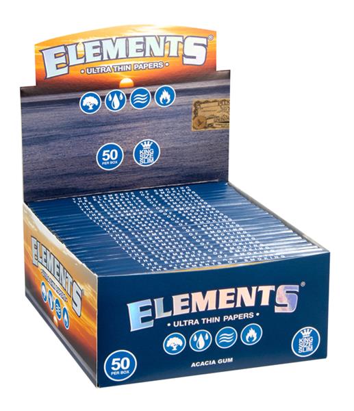 Box: 50x Elements King Slim Size Ultra Thin